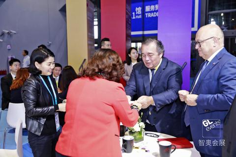 GL events made its debut at  China International Import Expo (CIIE)