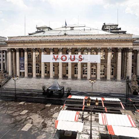 StreetPacking 2020 - Palais Brongniart ©Dyma